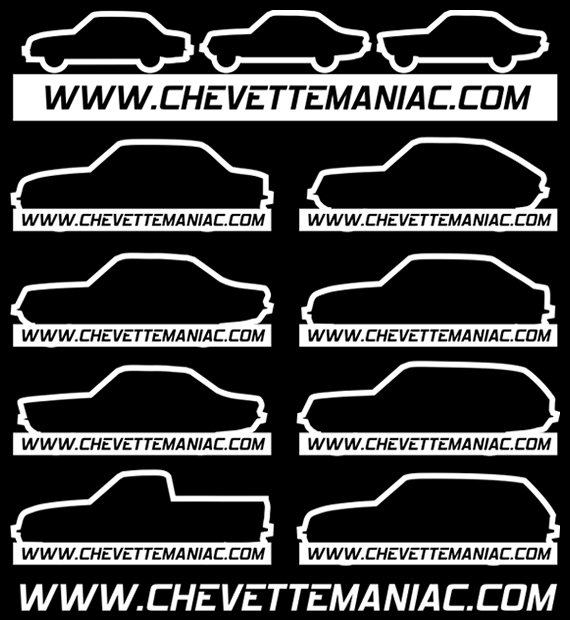 Adesivos ChevetteManiac.com
